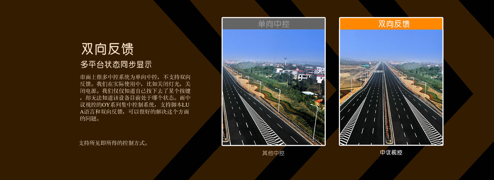 双向反馈中控