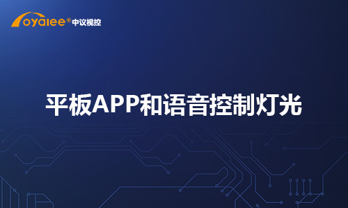 APP有线触摸屏语音控制灯光电源开关