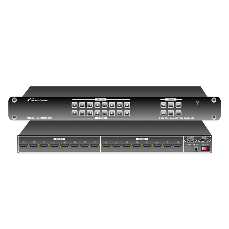 OY-HDMI0808WS标配网口