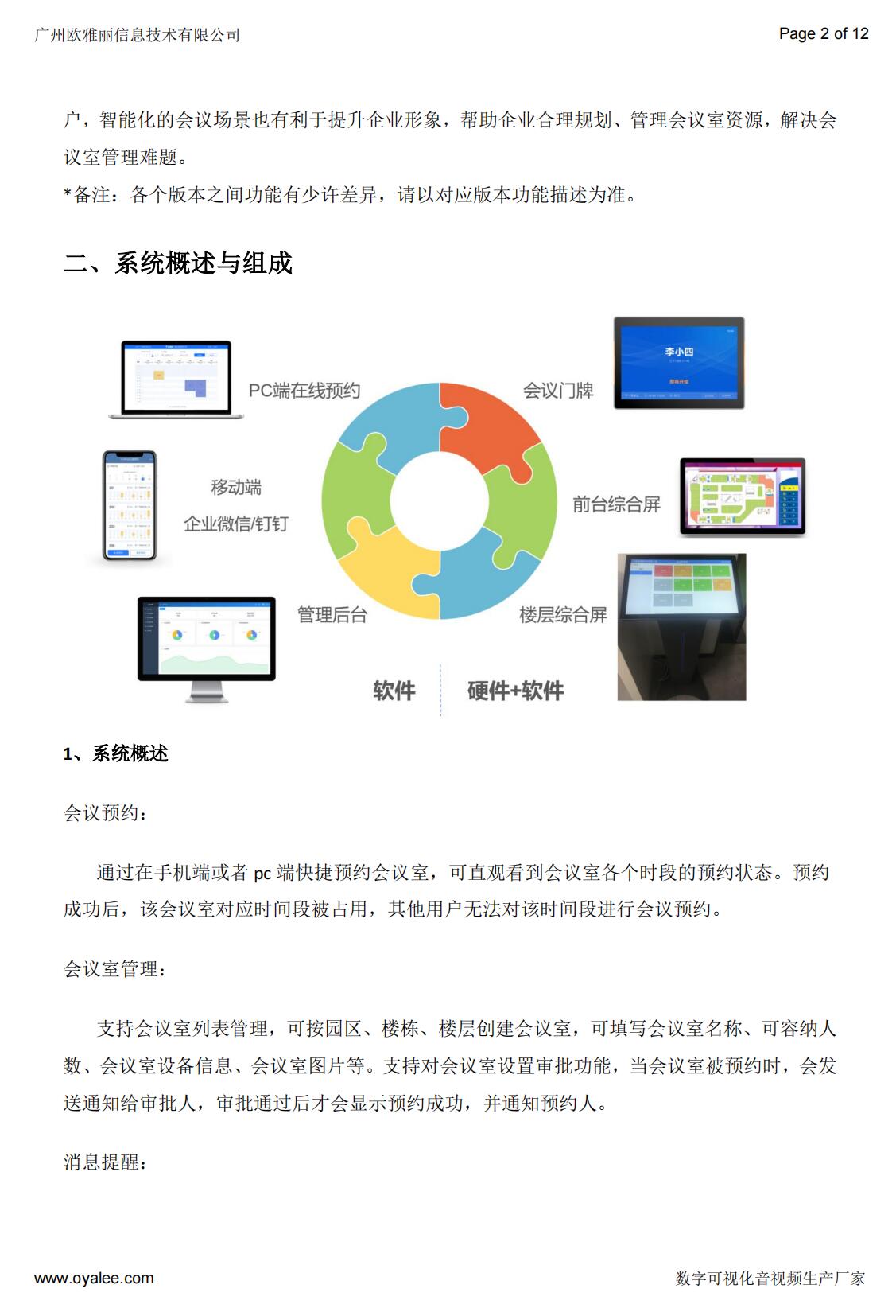 会议预约系统介绍OY-MRE